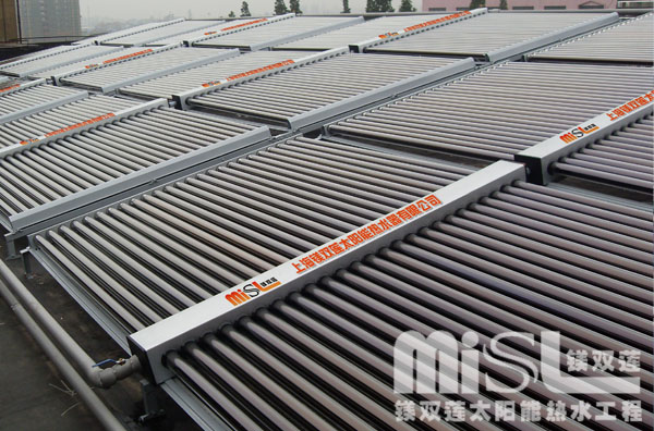 太阳能热水工程-钢铁材料公司